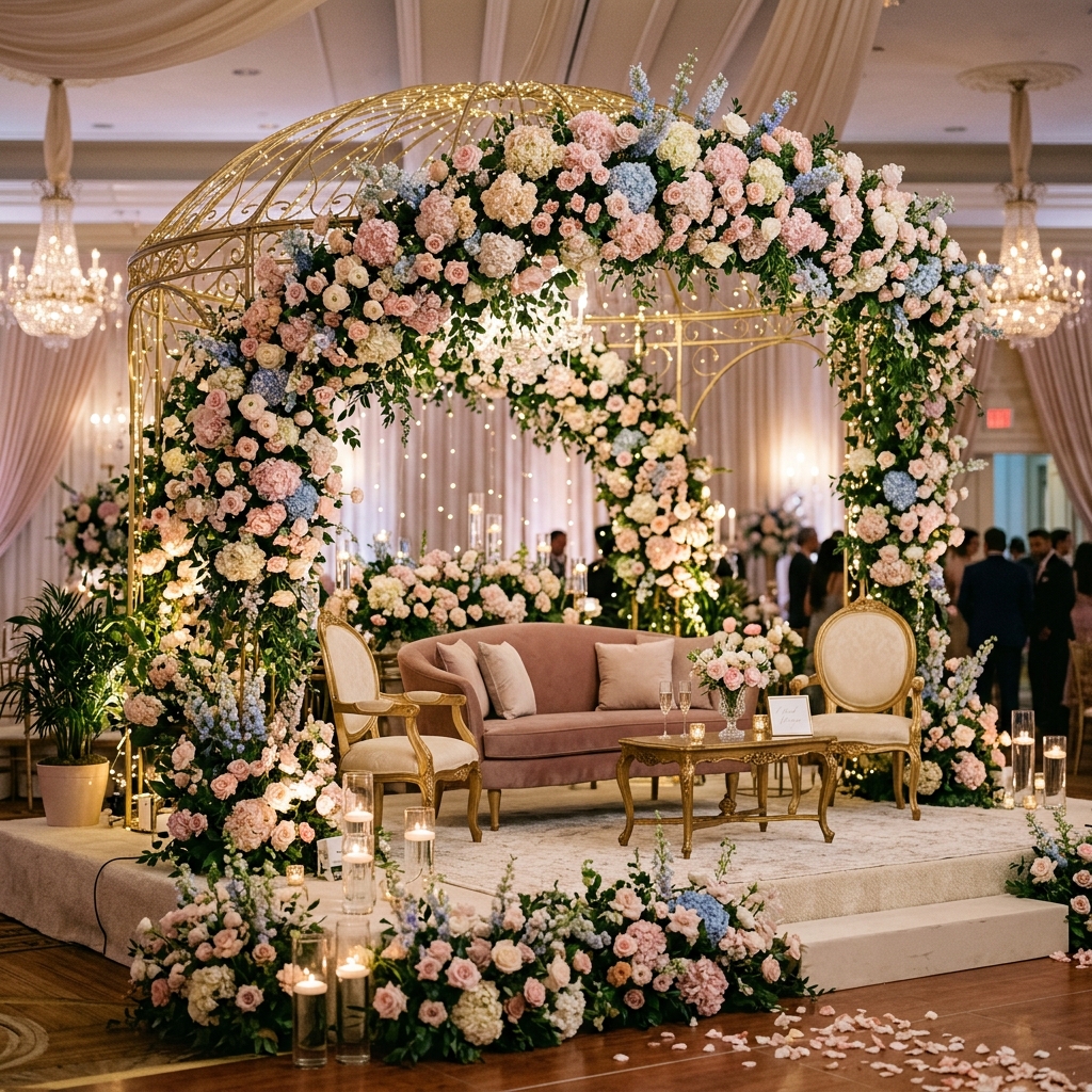 Engagement Stage Decor